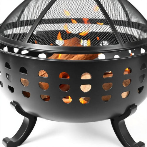Blaze Steel Wood-Burning Fire Pit