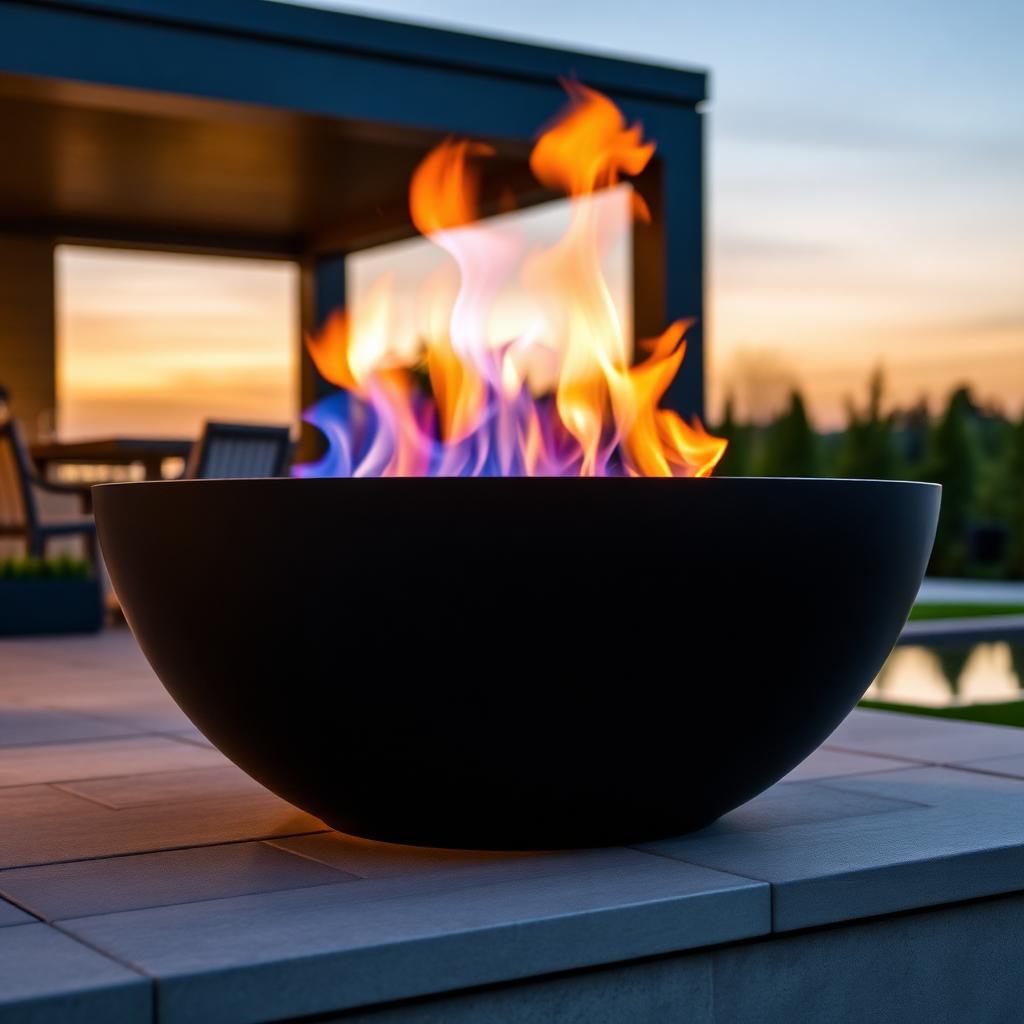 Fire bowl lifestyle