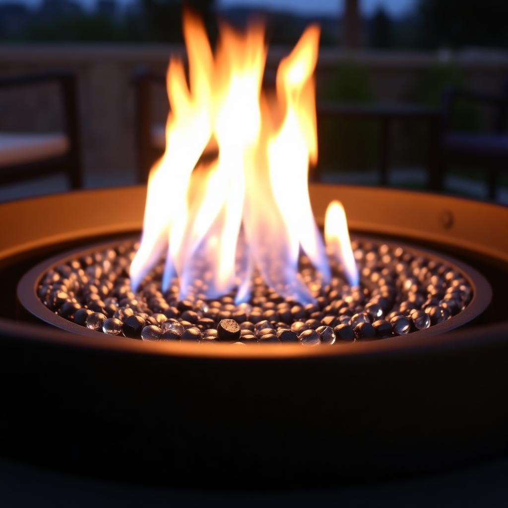 Fire bowl detail