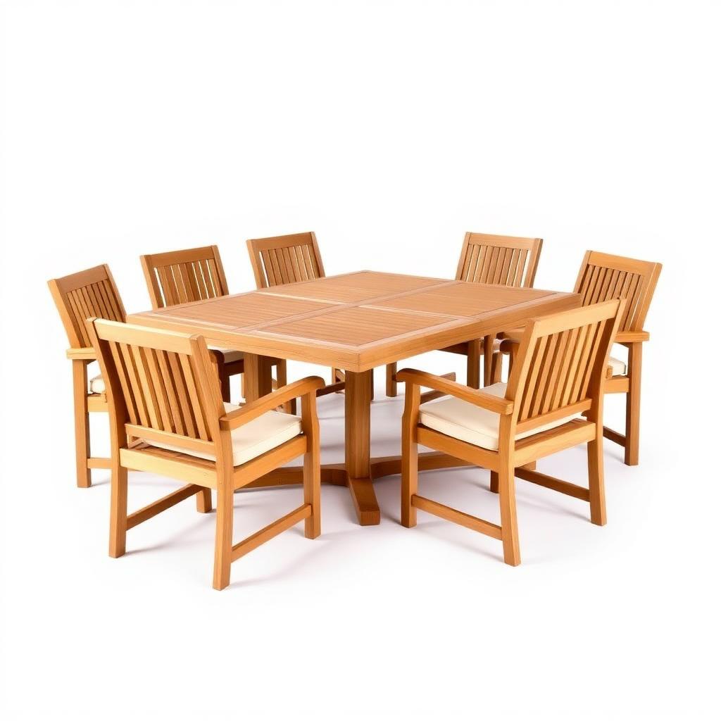 Oakridge 7-Piece Teak Dining Set