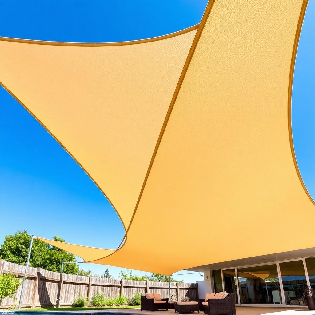 Shade sail lifestyle