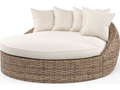 Verandah Deep-Seat Curved Sofa - front view