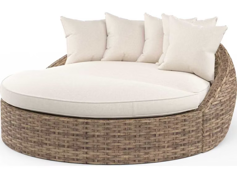 Verandah Deep-Seat Curved Sofa - front view